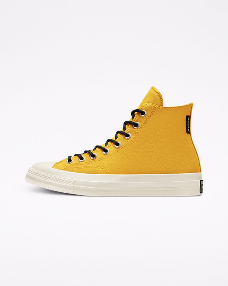 Zapatillas Altas Converse Engineered Optimism Chuck 70 GORE-TEX Mujer Amarillo Negras | PE 2E0W7L